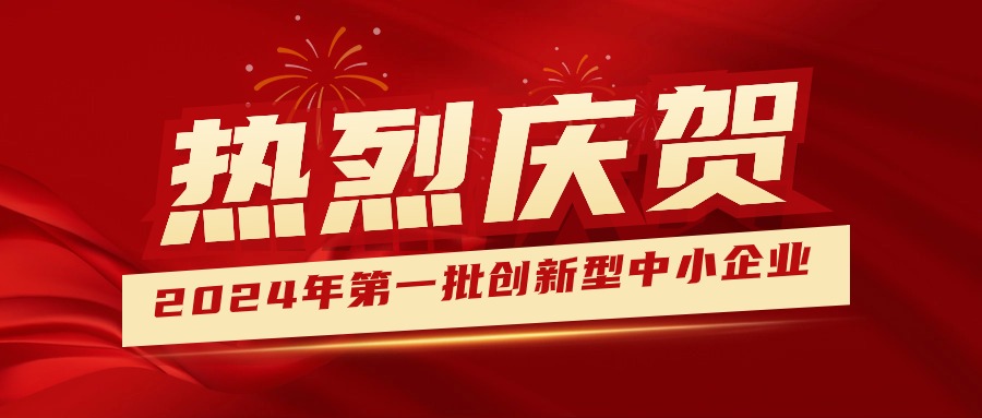 喜报！集团获认定为2024年第一批创新型中小企业 